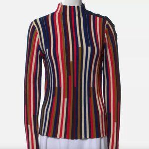 Fabulous cold-weather stripes! St. John sweater, NWOT, XS